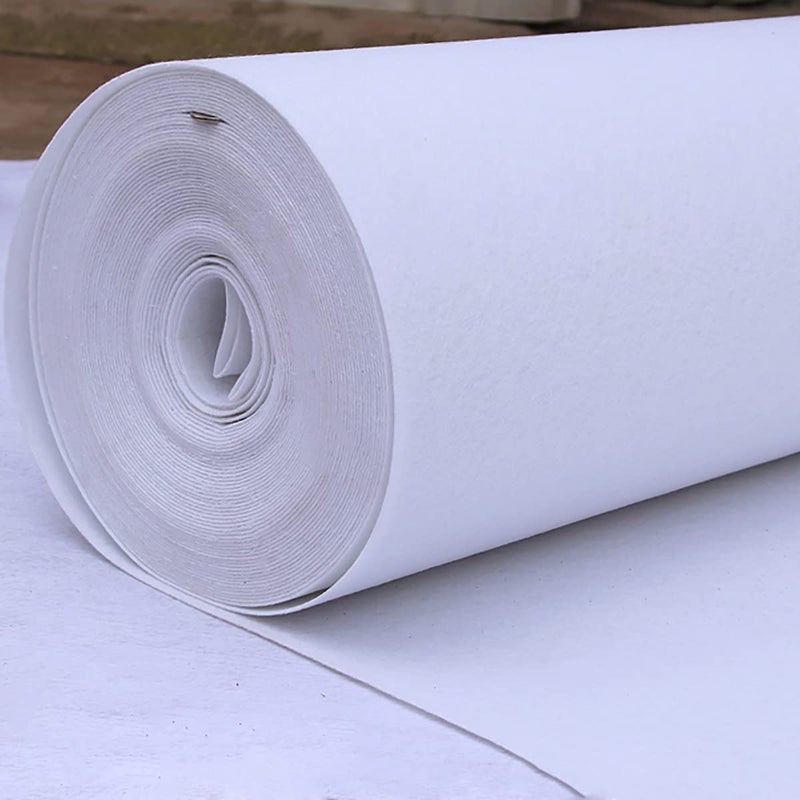 HUAHOO Aisle Runners Wedding Accessories White Aisle Runner Carpet Rugs for Step and Repeat Display, Ceremony Parties and Events Indoor or Outdoor Decoration 24 Inch Wide x 50 feet Long - Image 2